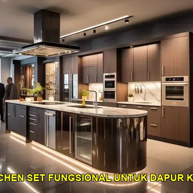 Desain Kitchen Set Fungsional untuk Dapur Kecil di Jogja